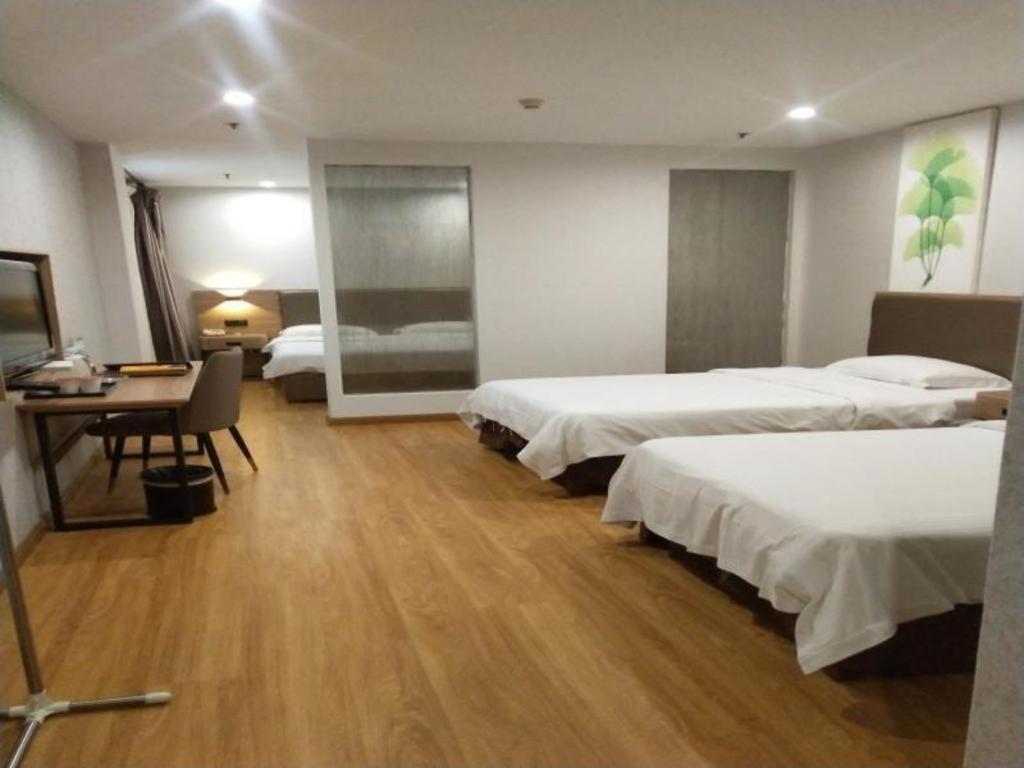Greentree Inn Jining Yanzhou Jiuzhou Fangyuan Business Hotel Extérieur photo