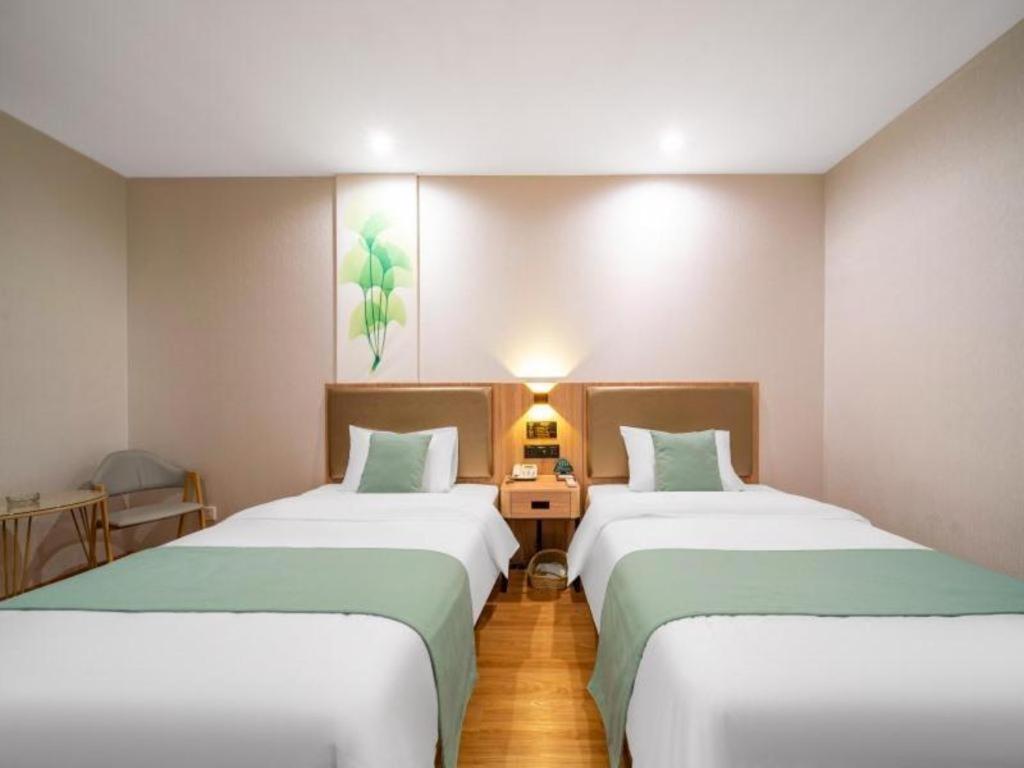 Greentree Inn Jining Yanzhou Jiuzhou Fangyuan Business Hotel Extérieur photo