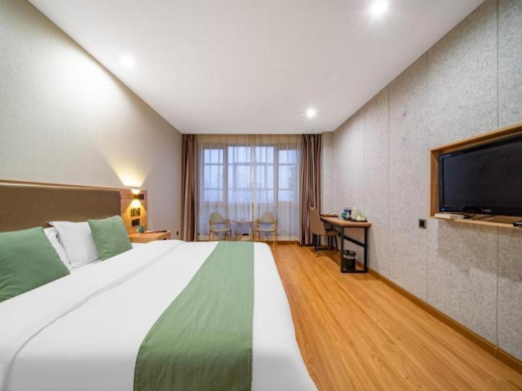 Greentree Inn Jining Yanzhou Jiuzhou Fangyuan Business Hotel Extérieur photo