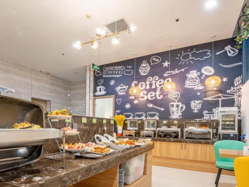 Greentree Inn Jining Yanzhou Jiuzhou Fangyuan Business Hotel Extérieur photo
