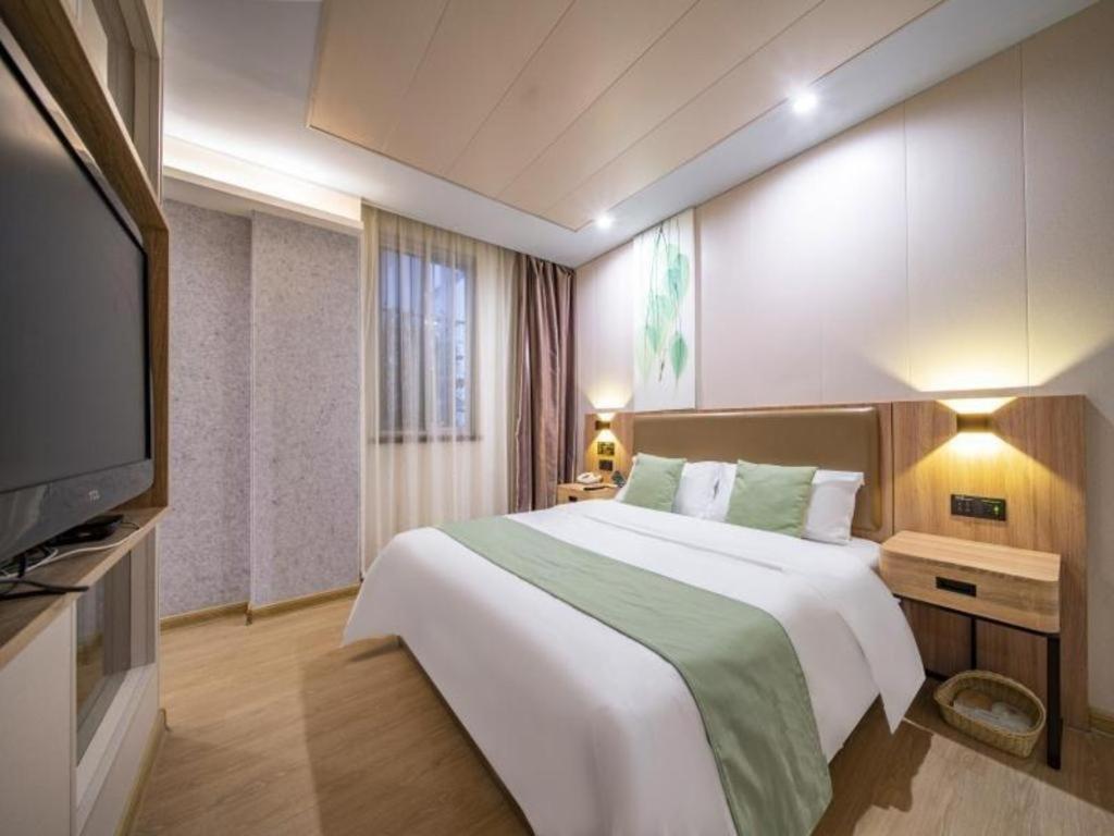 Greentree Inn Jining Yanzhou Jiuzhou Fangyuan Business Hotel Extérieur photo
