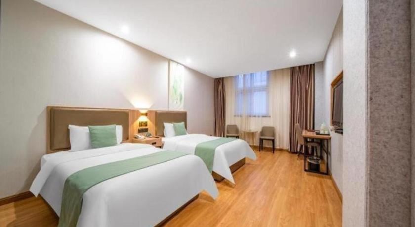 Greentree Inn Jining Yanzhou Jiuzhou Fangyuan Business Hotel Extérieur photo