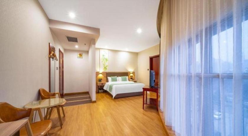 Greentree Inn Jining Yanzhou Jiuzhou Fangyuan Business Hotel Extérieur photo