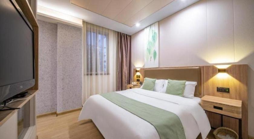 Greentree Inn Jining Yanzhou Jiuzhou Fangyuan Business Hotel Extérieur photo