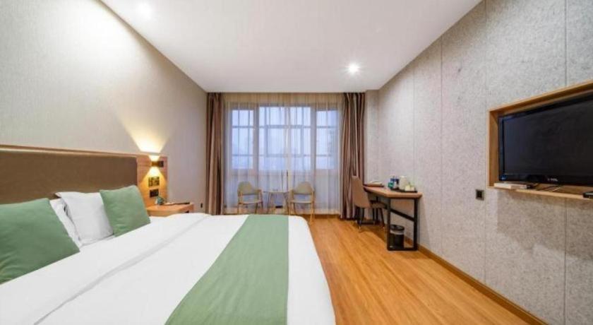 Greentree Inn Jining Yanzhou Jiuzhou Fangyuan Business Hotel Extérieur photo