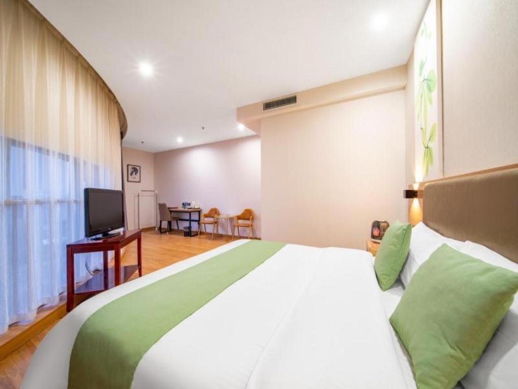 Greentree Inn Jining Yanzhou Jiuzhou Fangyuan Business Hotel Extérieur photo