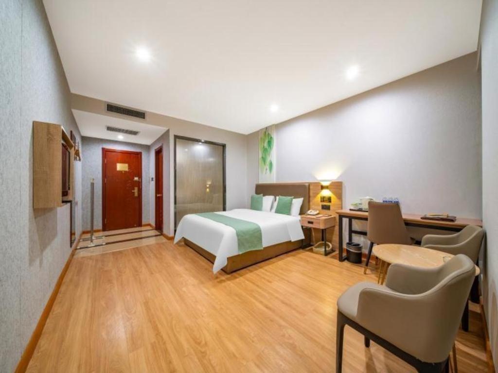 Greentree Inn Jining Yanzhou Jiuzhou Fangyuan Business Hotel Extérieur photo