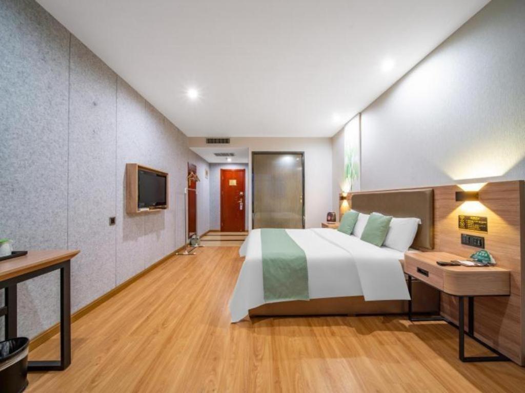 Greentree Inn Jining Yanzhou Jiuzhou Fangyuan Business Hotel Extérieur photo