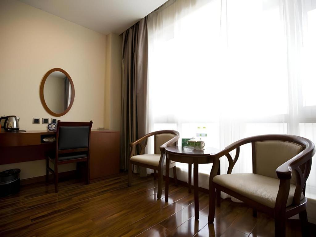 Greentree Inn Jining Yanzhou Jiuzhou Fangyuan Business Hotel Extérieur photo