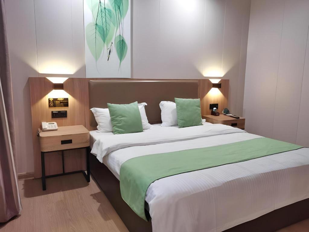 Greentree Inn Jining Yanzhou Jiuzhou Fangyuan Business Hotel Extérieur photo