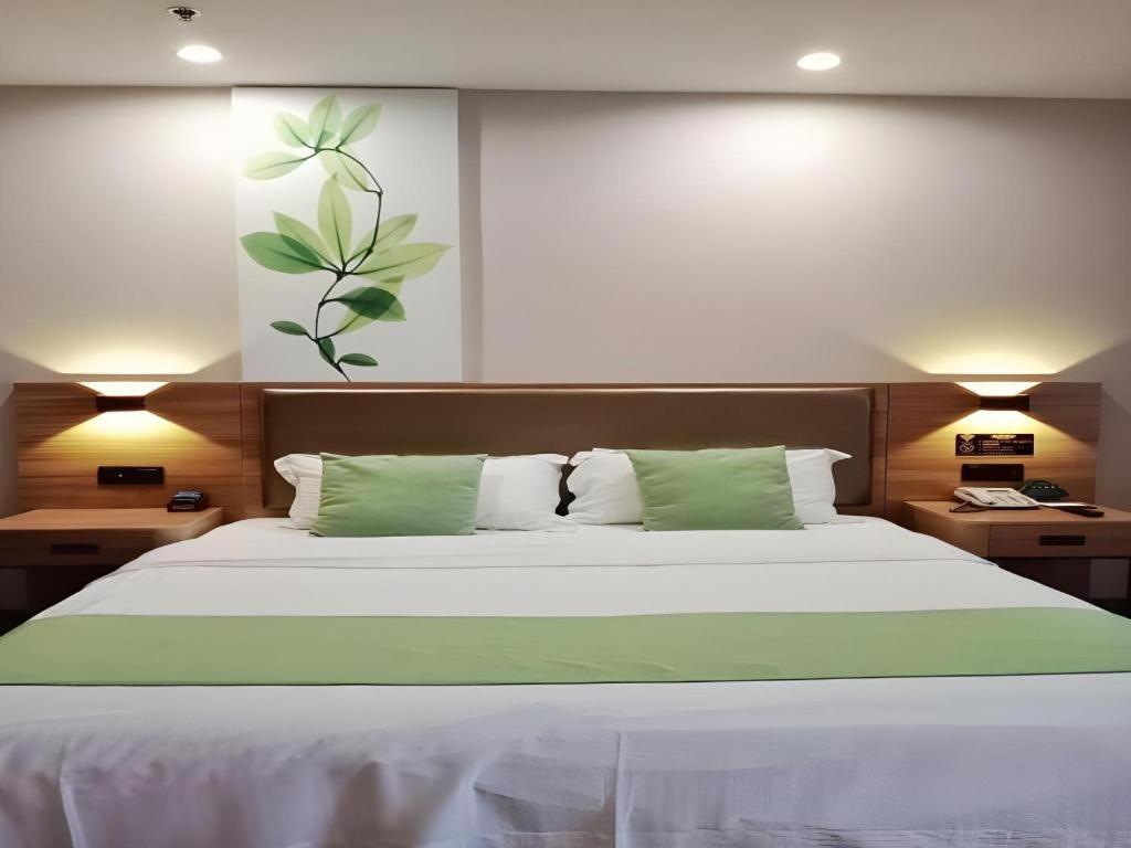 Greentree Inn Jining Yanzhou Jiuzhou Fangyuan Business Hotel Extérieur photo