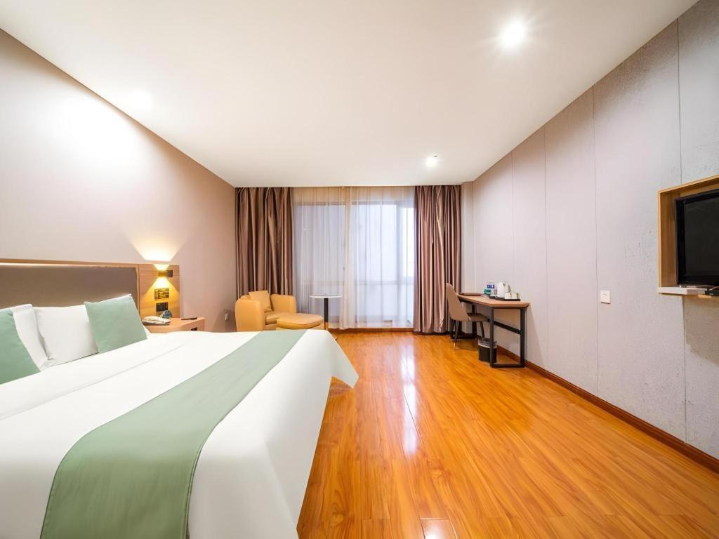 Greentree Inn Jining Yanzhou Jiuzhou Fangyuan Business Hotel Extérieur photo
