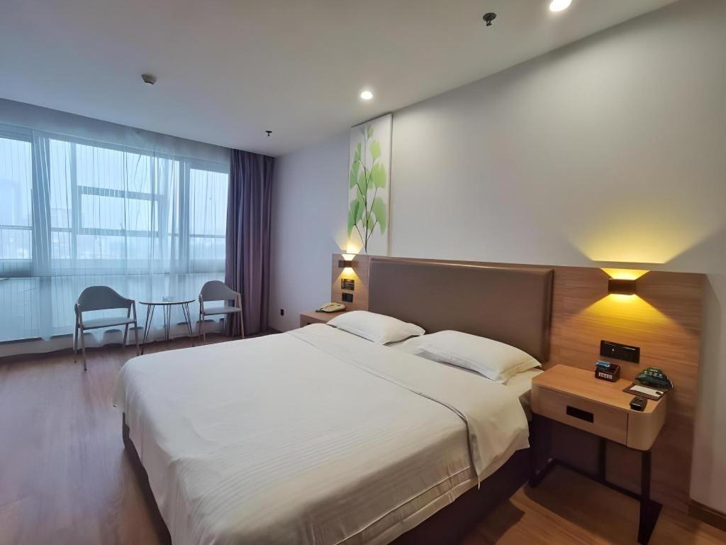 Greentree Inn Jining Yanzhou Jiuzhou Fangyuan Business Hotel Extérieur photo