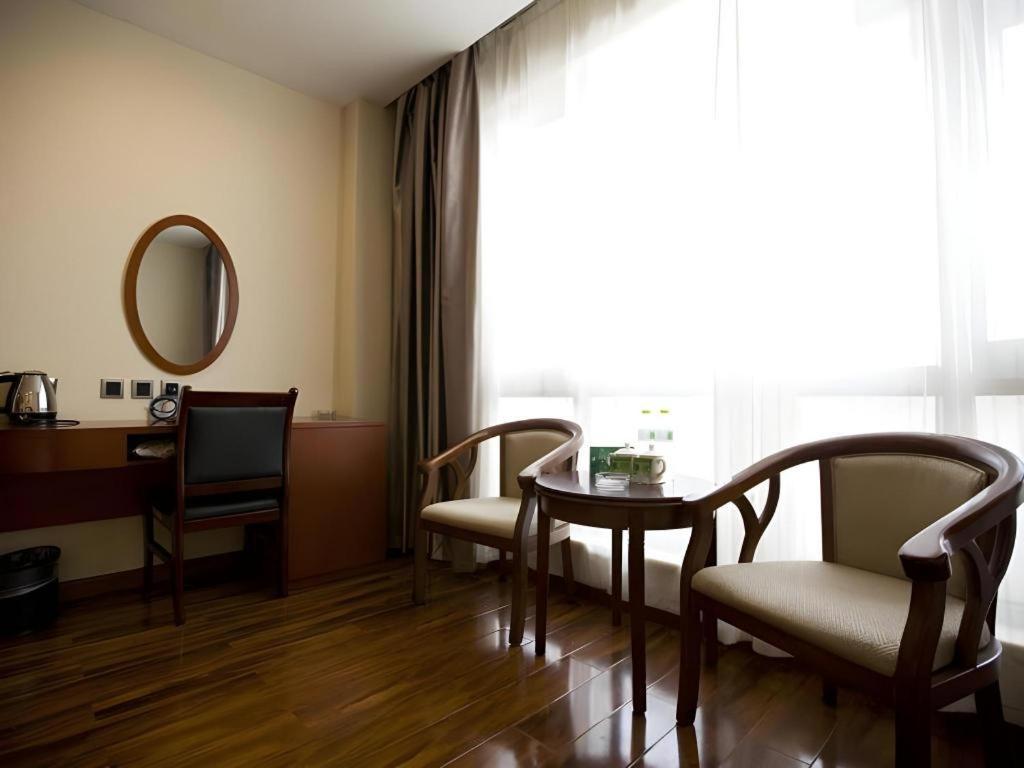 Greentree Inn Jining Yanzhou Jiuzhou Fangyuan Business Hotel Extérieur photo