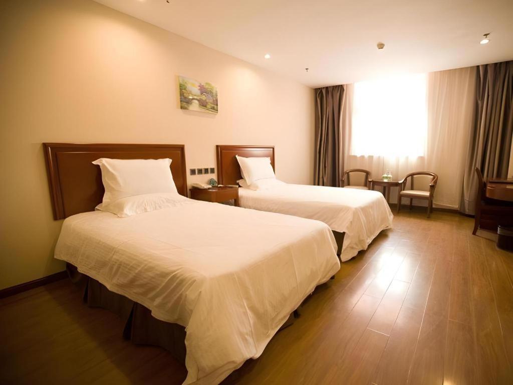 Greentree Inn Jining Yanzhou Jiuzhou Fangyuan Business Hotel Extérieur photo